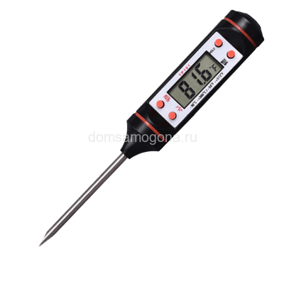 Термометр электронный для самогонного аппарата, щуп 4 см, TP-101