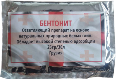 Бентонит, 25 гр