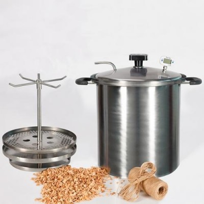 Коптильня горячего копчения Дымок, 14 литров