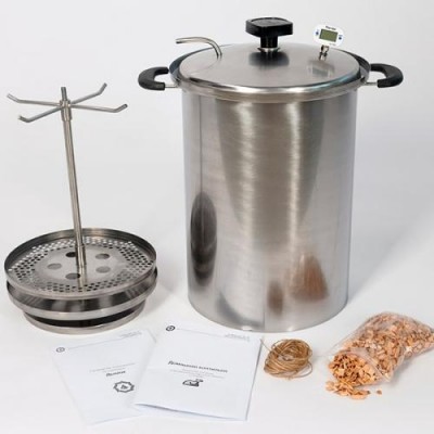 Коптильня горячего копчения Дымок, 20 литров