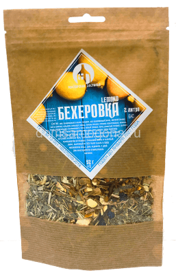 Набор для настаивания "Бехеровка LEMOND" 43г (2л) Мастерская застолья