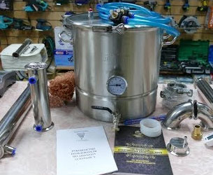 фото Современный самогонный аппарат и его комплектующие
